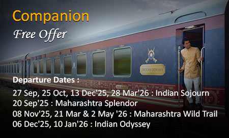Deccan Odyssey Luxury Train : Companion Free Offer !!!